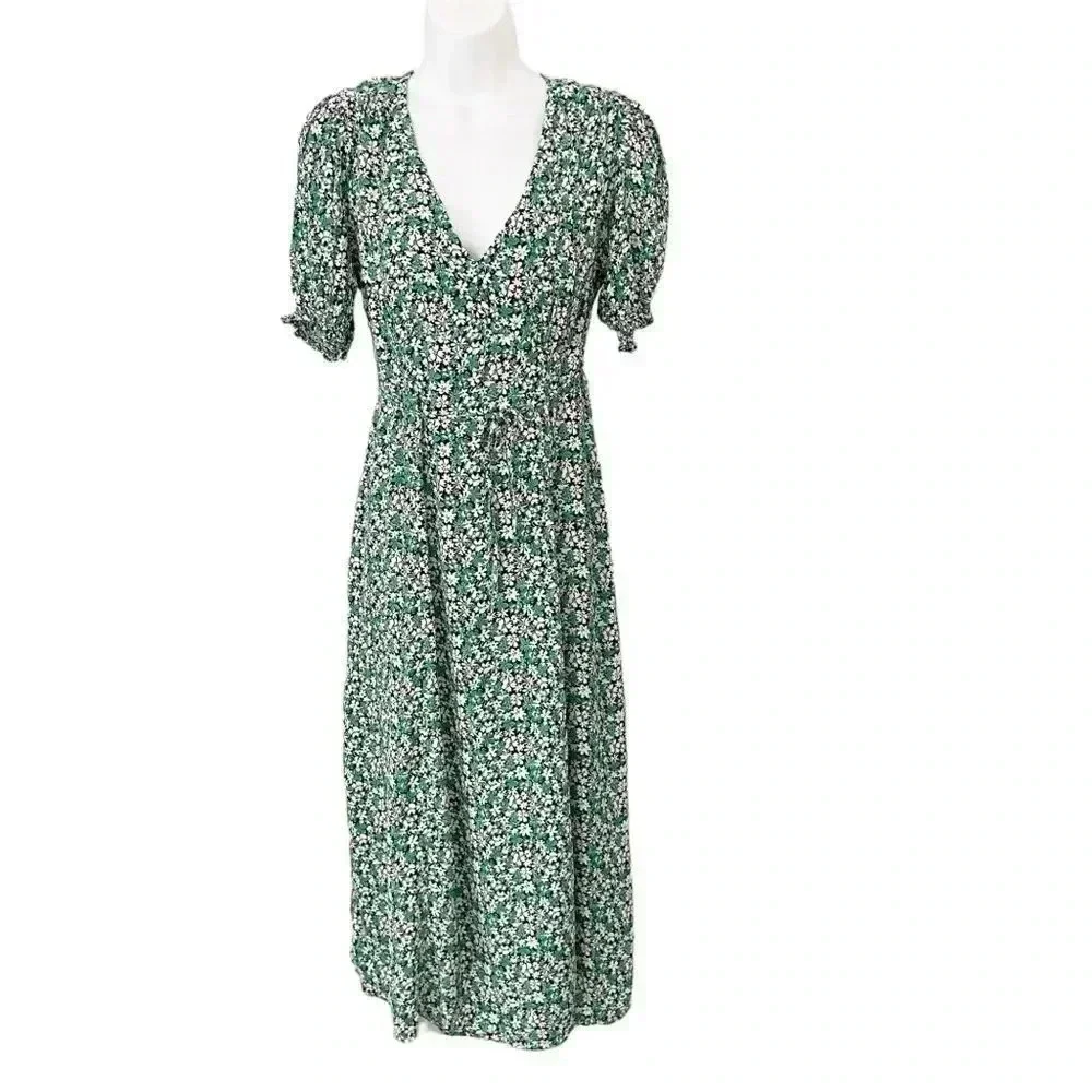 Ever New Melbourne Ditsy Floral Midi Dress size US 10 - Picture 2 of 13